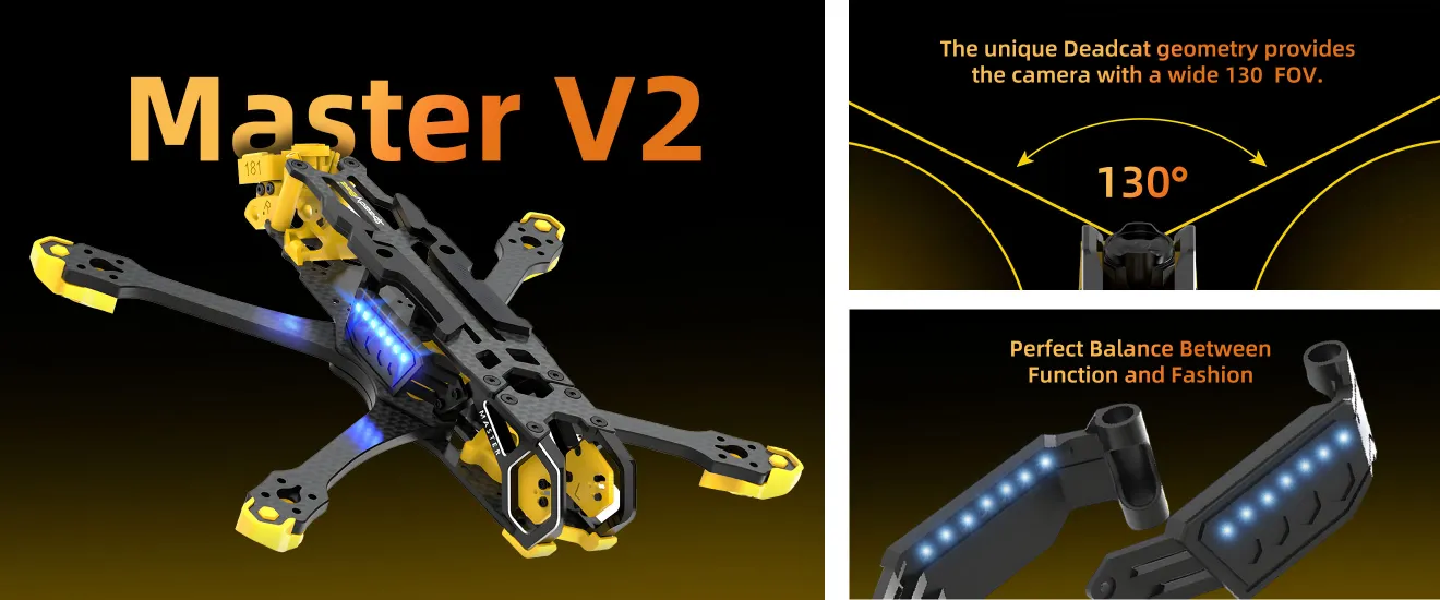 Flipace 5 HD drone kit with speedybee master 5 v2 frame