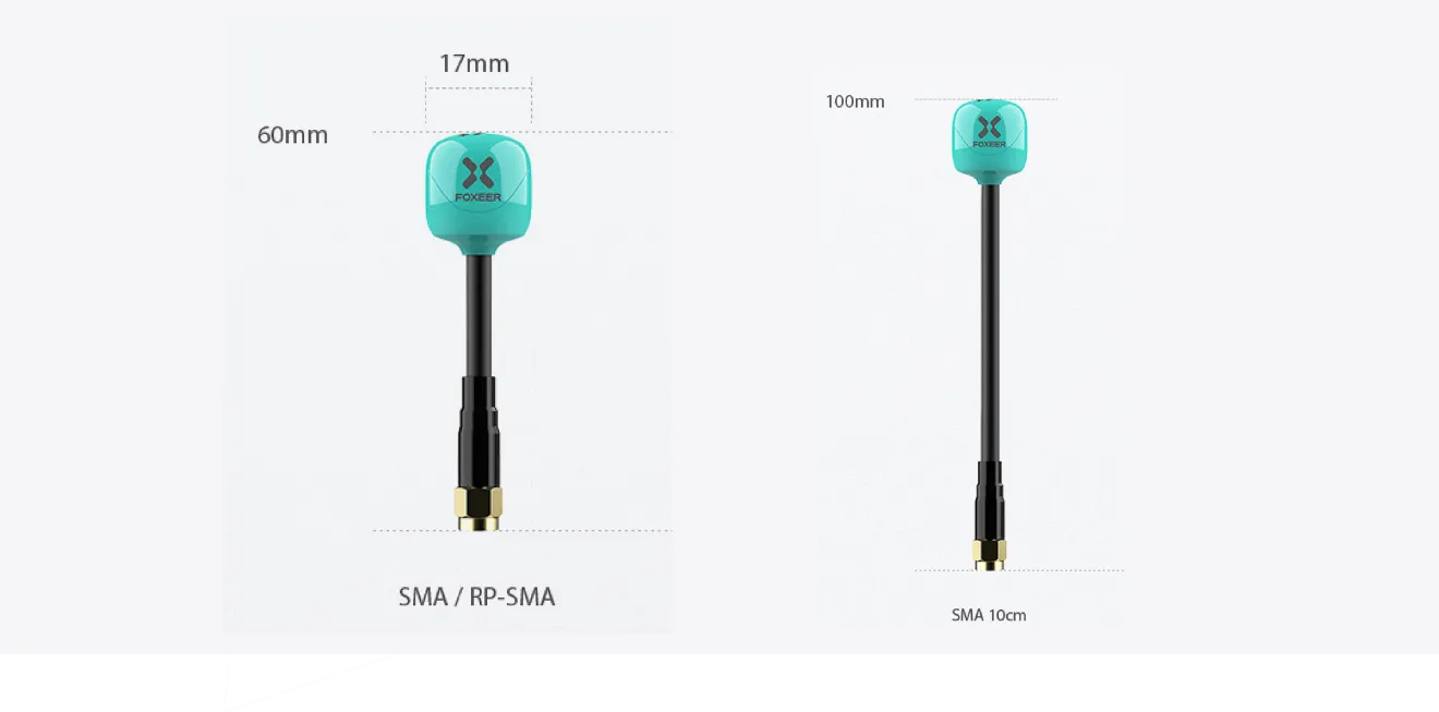 Foxeer lollipop 4 plus antenna model size