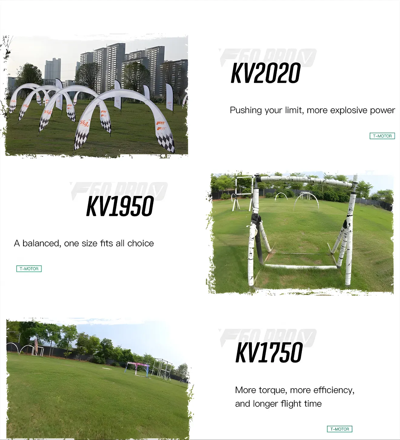 T-Hobby F60PRO V 2207.5 Brushless Racing Motor Multi KV Options