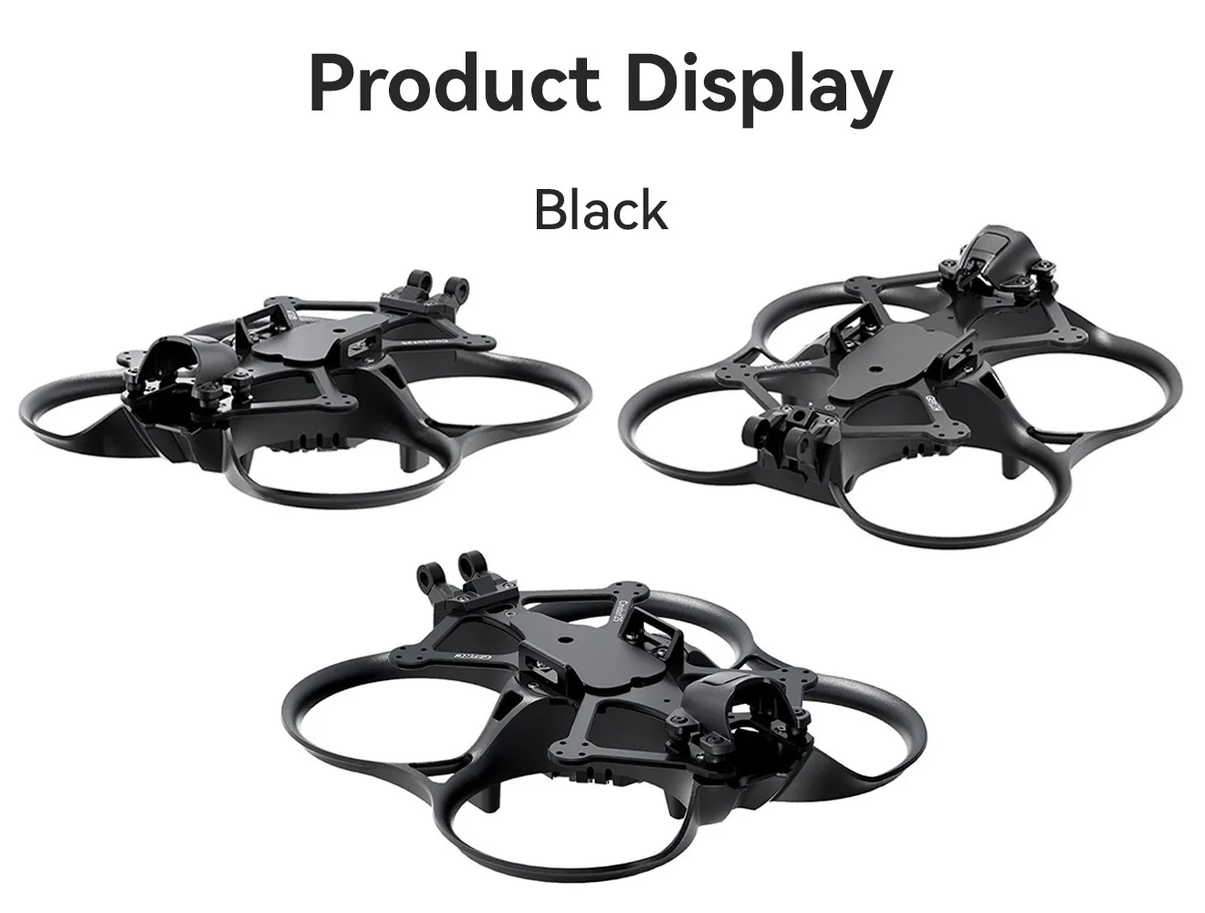 geprc gep ct25 frame pc black