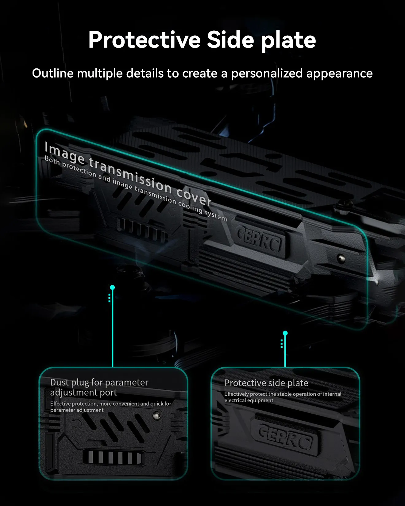 geprc gep moz7 frame pc protective