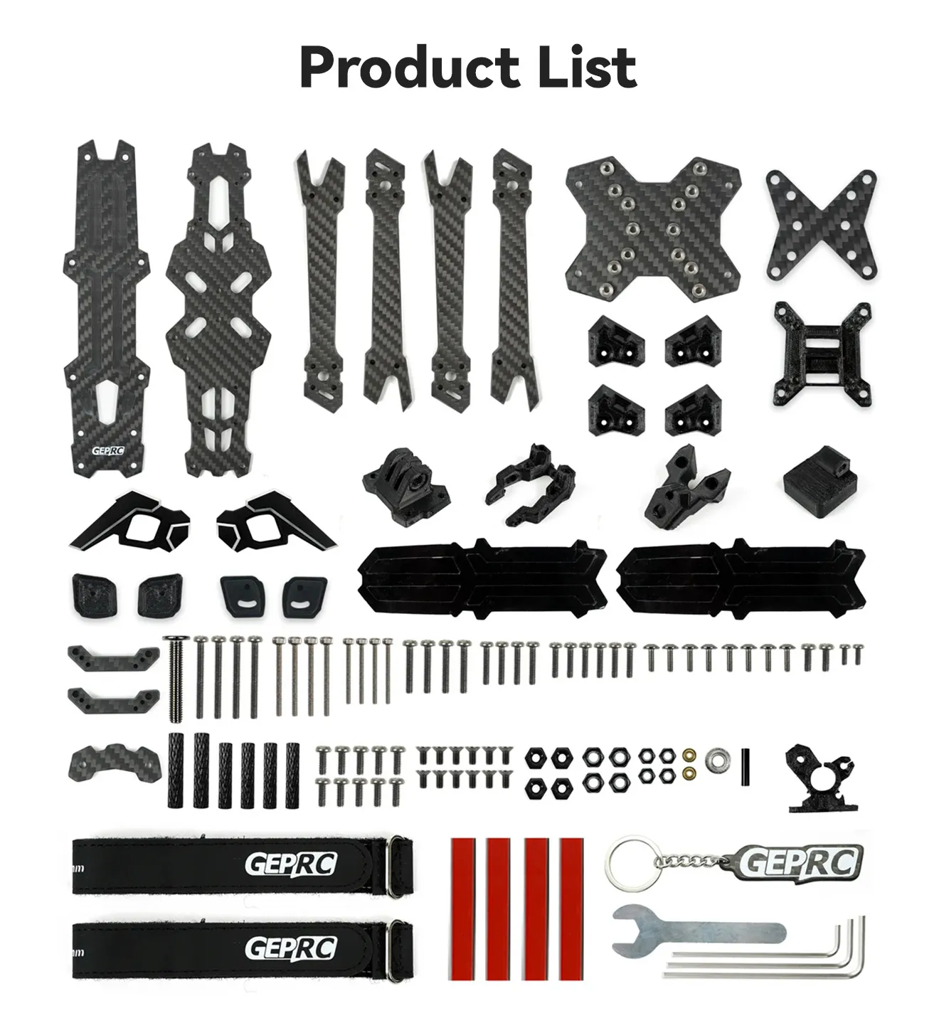 geprc gep vapor x5 frame features
