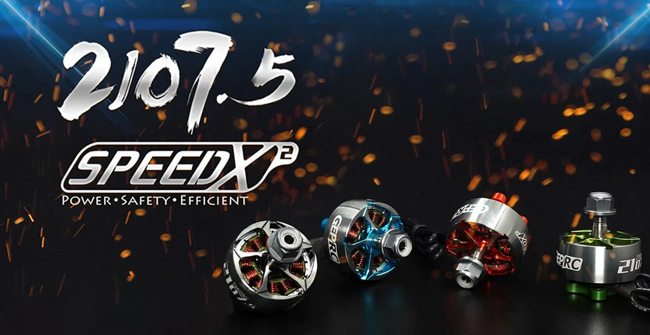 GEPRC SPEEDX2 2107.5 Motors Power
