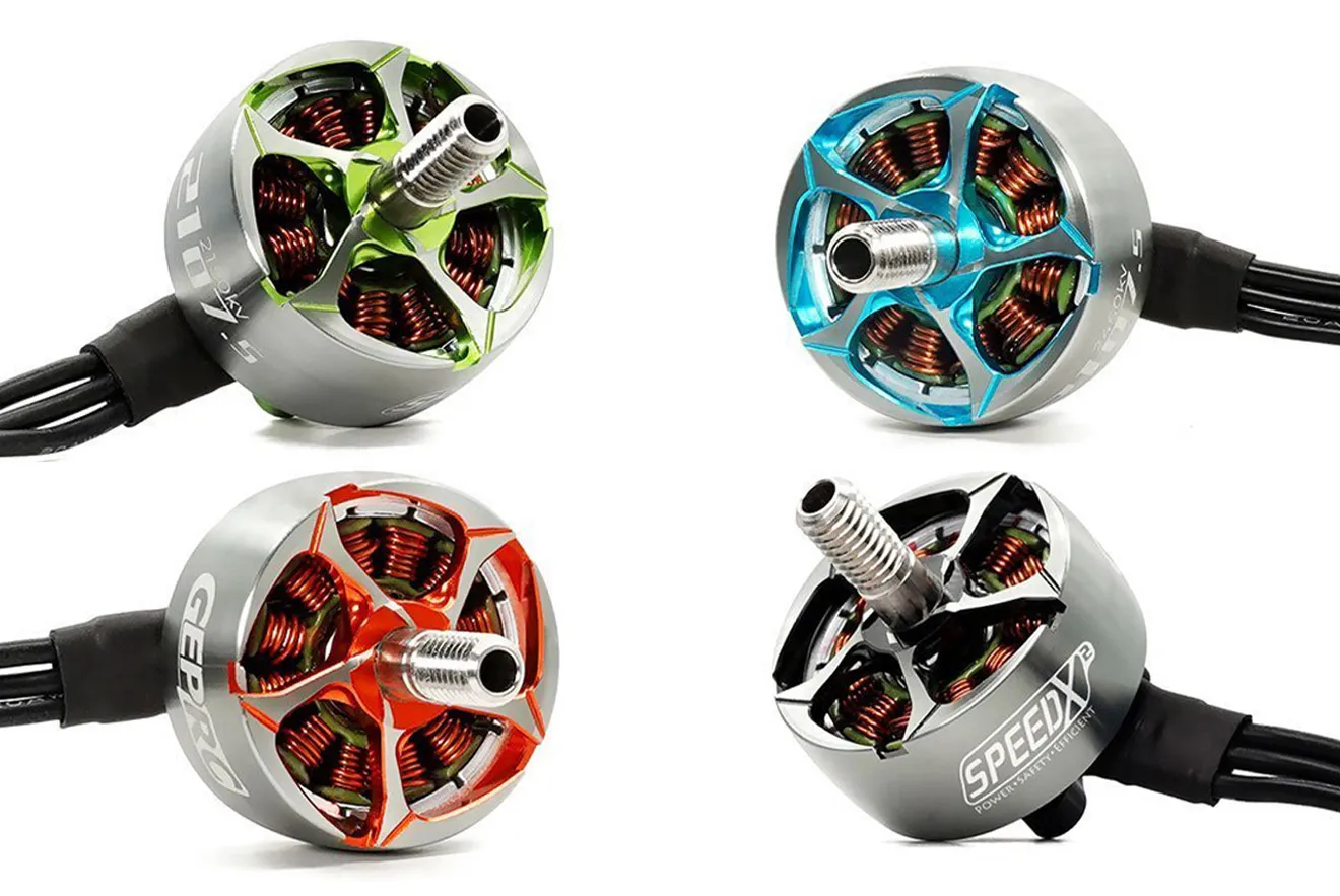 GEPRC SPEEDX2 2107.5 Motors Four Colors