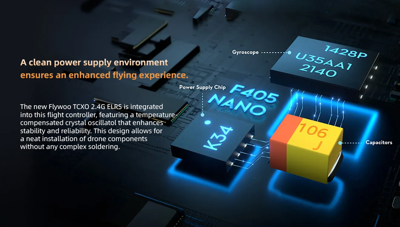 Flywoo GOKU GN405 NANO HD 20A Stack Clean Power