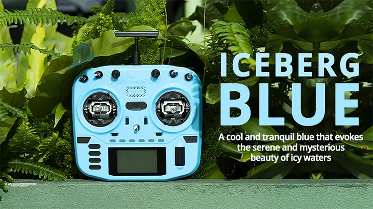 radiomaster boxer crush radio controller m2 iceberg blue