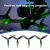 HQProp 7040 propellers in grey color