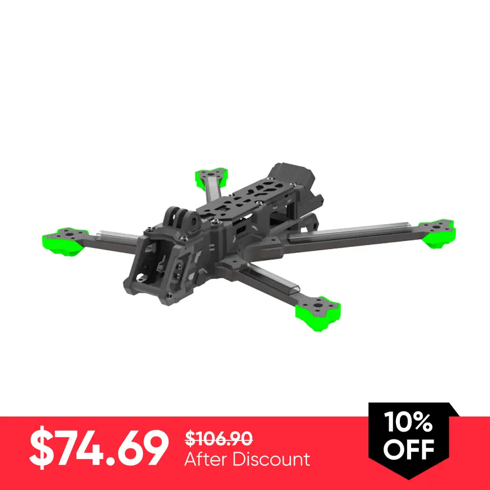 iflight nazgul evoque f5 v2 5 inch drone frame show