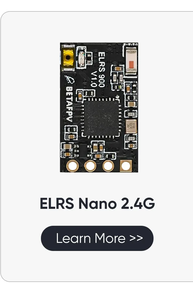 Jumper AION 2 4GHz Nano ELRS TX Module recommend receiver