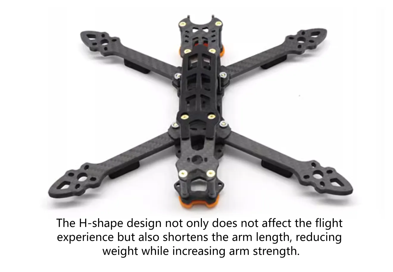 MAK4 freestyle frame with H-shape structure