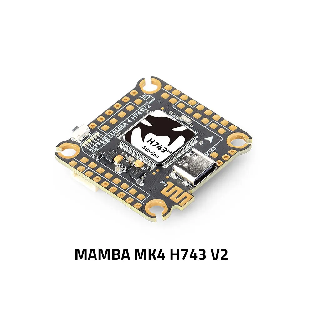 mamba mk4 h743 v2 55a/65a 128k esc stack h743 v2 fc