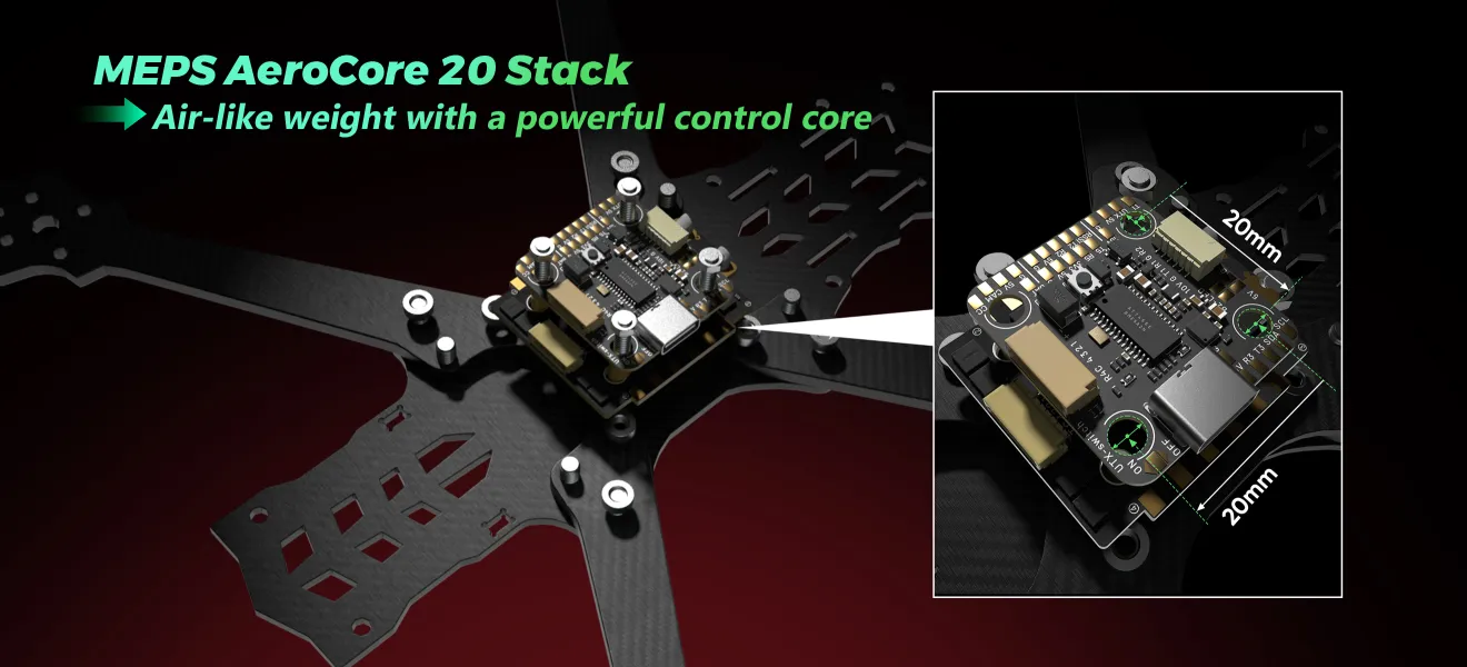 meps aerocore fc esc stack