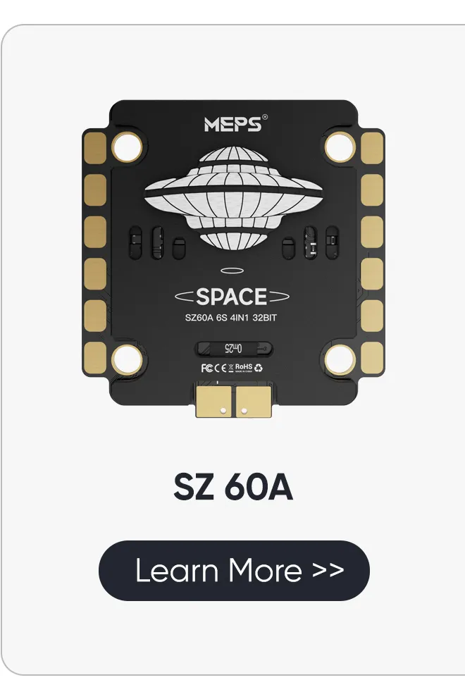 MEPS F7 flight controller recommend ESC