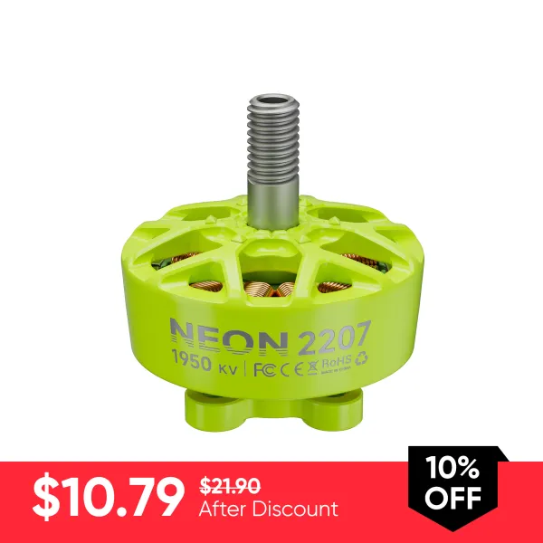 MEPS NEON 2207 FPV Motor for 5 inch Freestyle Drone 1950KV/2050KV/2550KV