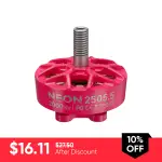 meps neon 2505.5 fpv brushless motor for 5 inch fpv freestyle-2000kv-show