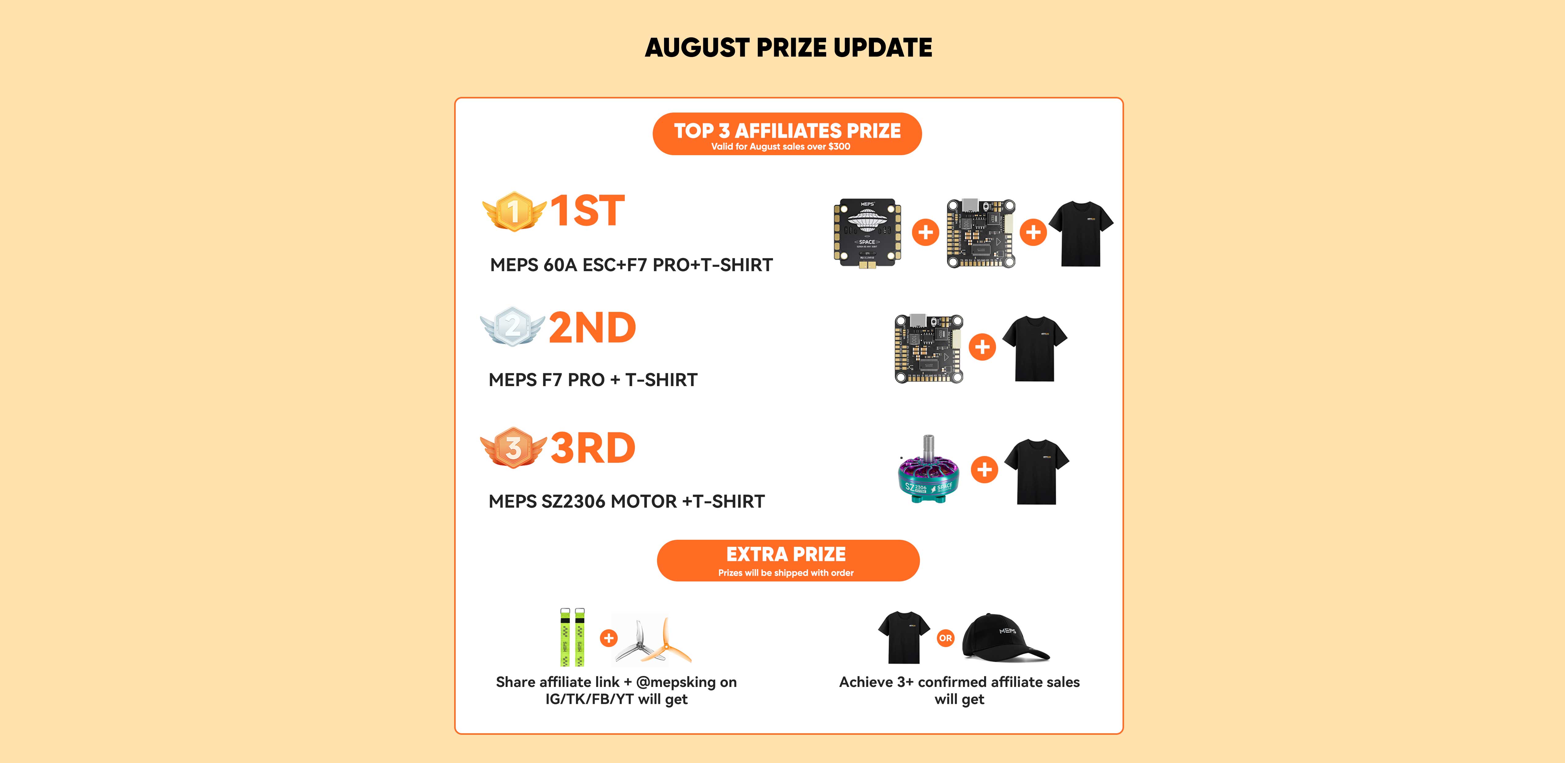 Affiliate promotion shoutout the winner