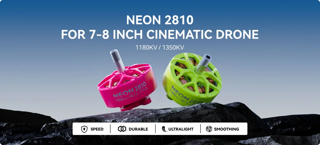 MEPS NEON 2810 motor idea for 7-8 inch cinematic drone