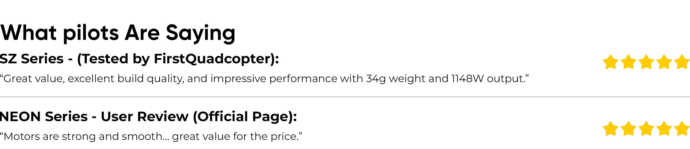 motors feedback