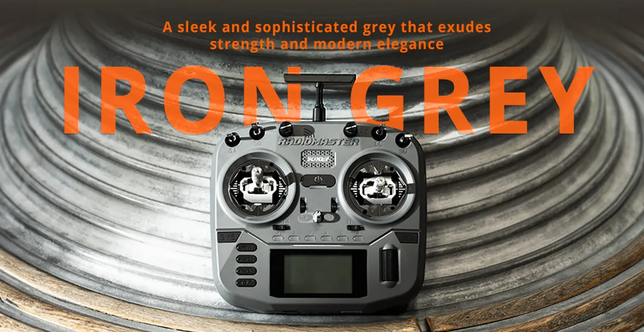 radiomaster boxer crush radio controller m2 iron grey