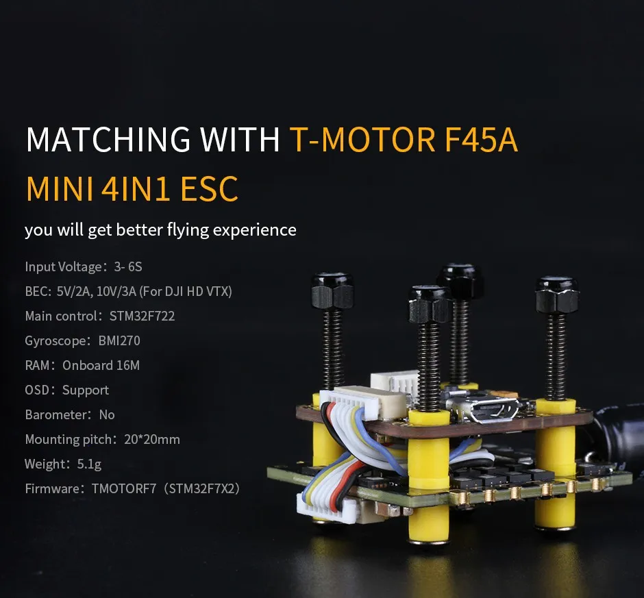 Pc T Motor Mini F7 8