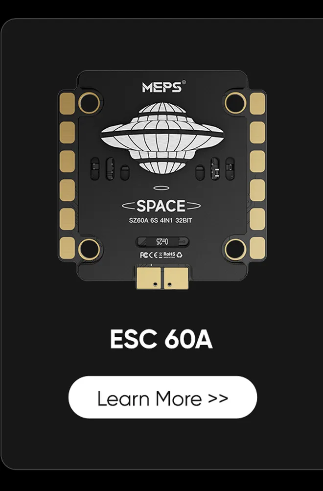 SZ2306 FPV brushless motors recommended ESC 60A