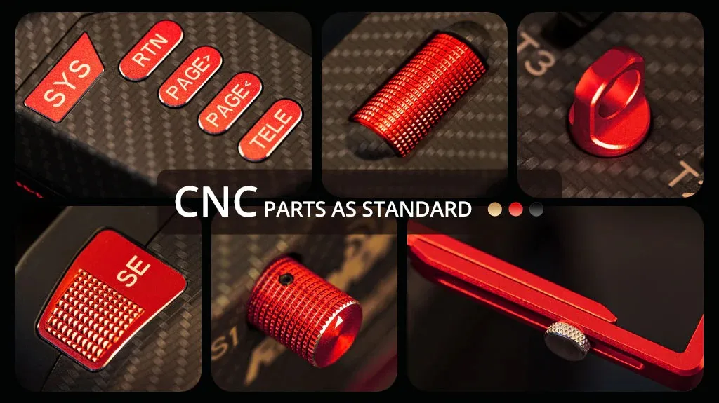 Radiomaster boxer max radio transmitter  with CNC parts as standard