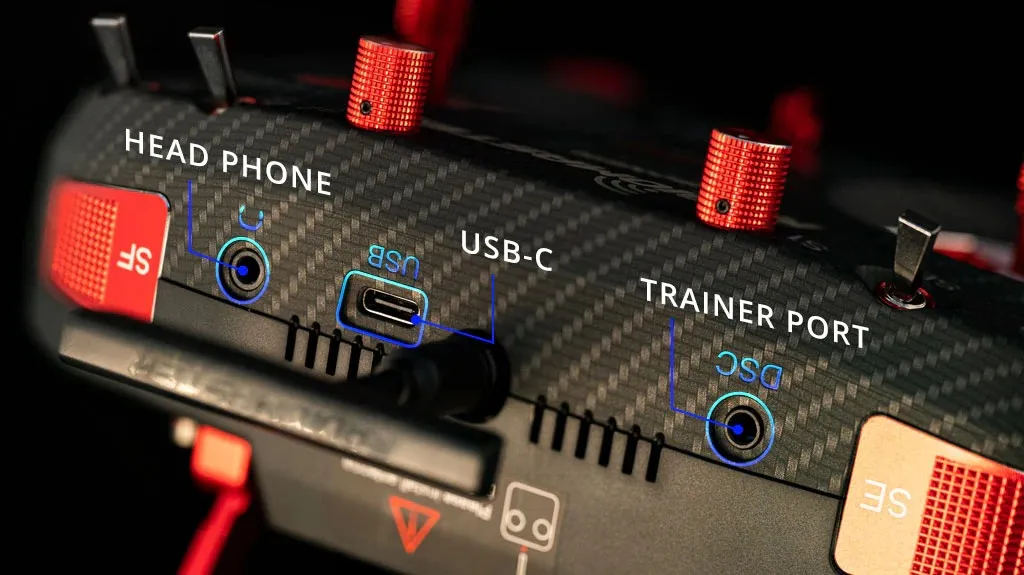 Radiomaster boxer max radio transmitter with multiple ports