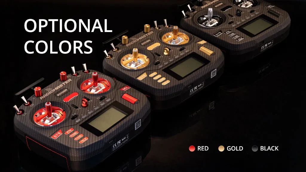 Radiomaster boxer max radio transmitter with optional colors