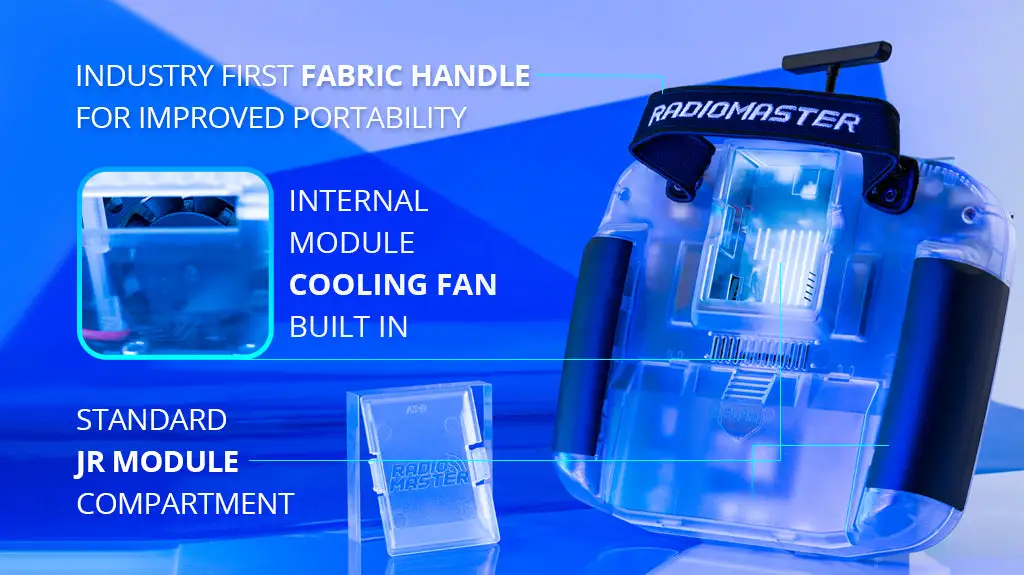 radiomaster boxer radio controller transparent version portability