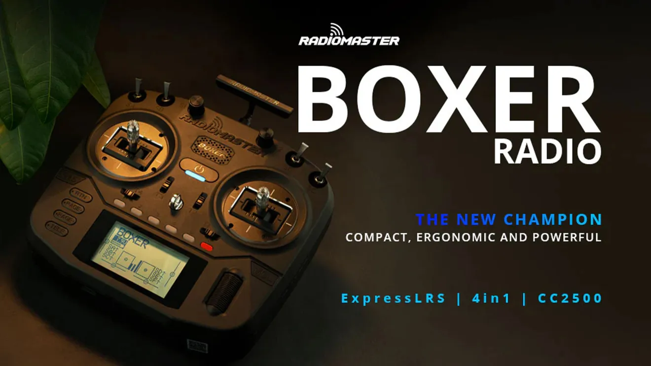 RadioMaster boxer radio transmitter the new champion