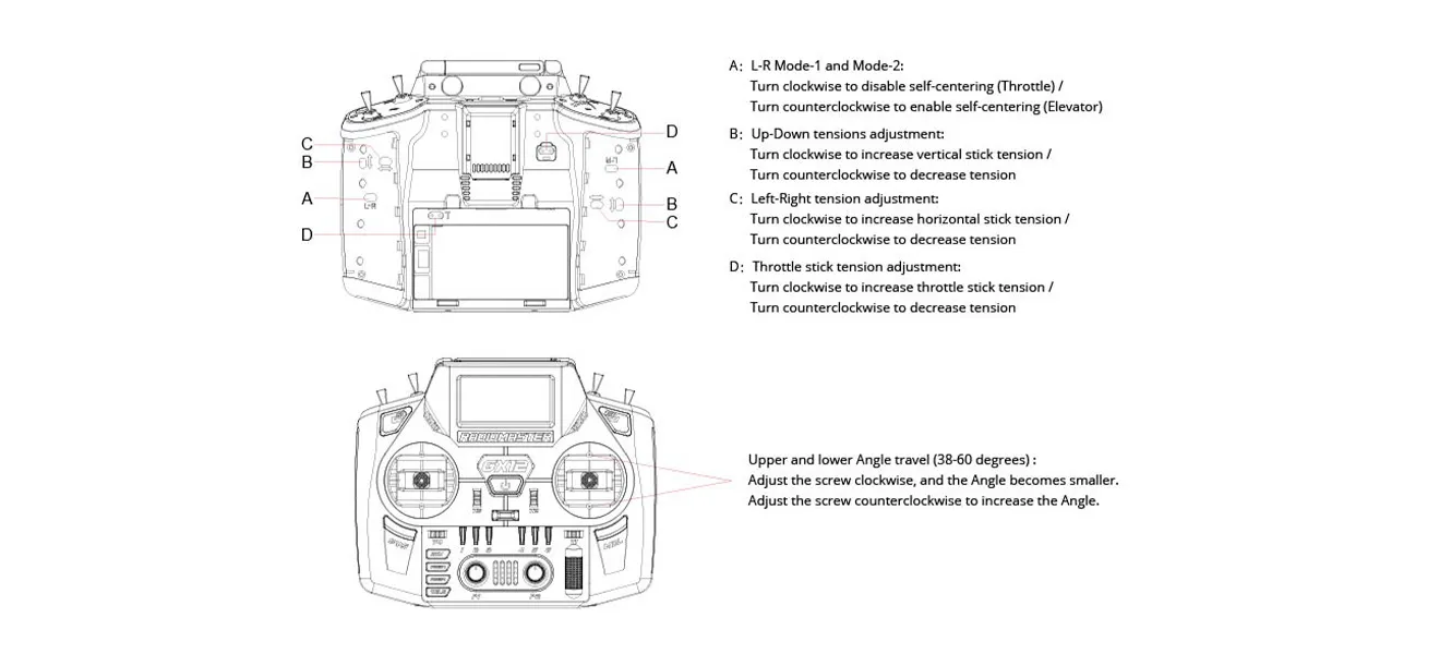 radiomaster gx12 radio controller synopsis
