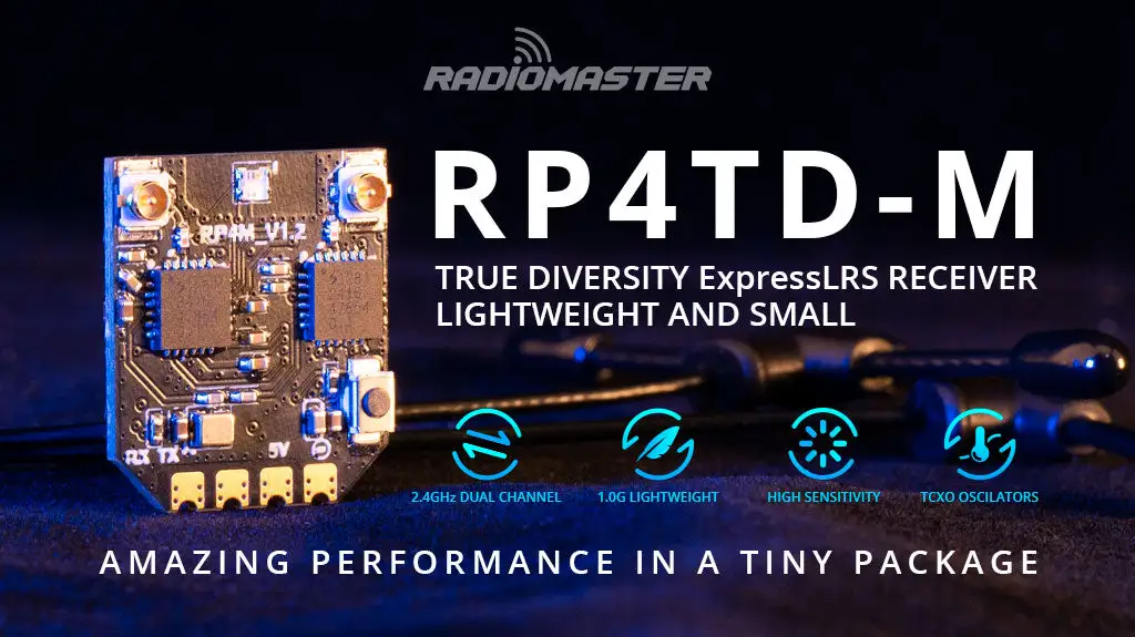 radiomaster rp4td m receiver