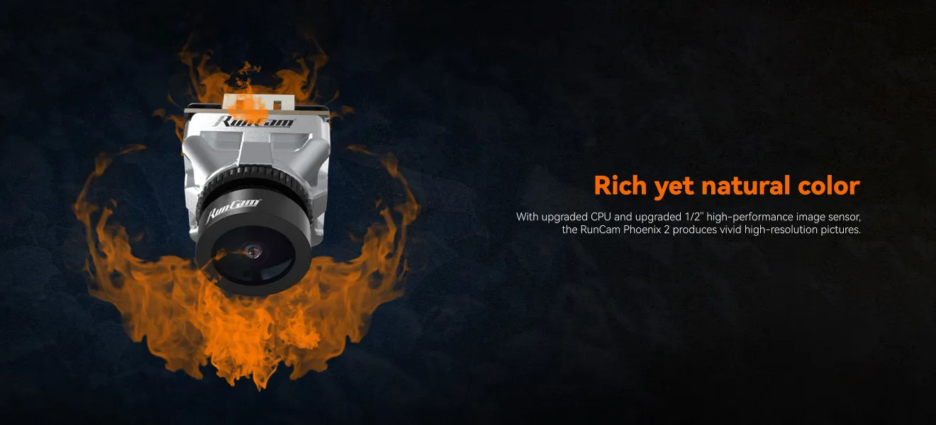 runcam phoenix 2 rich yet natural color