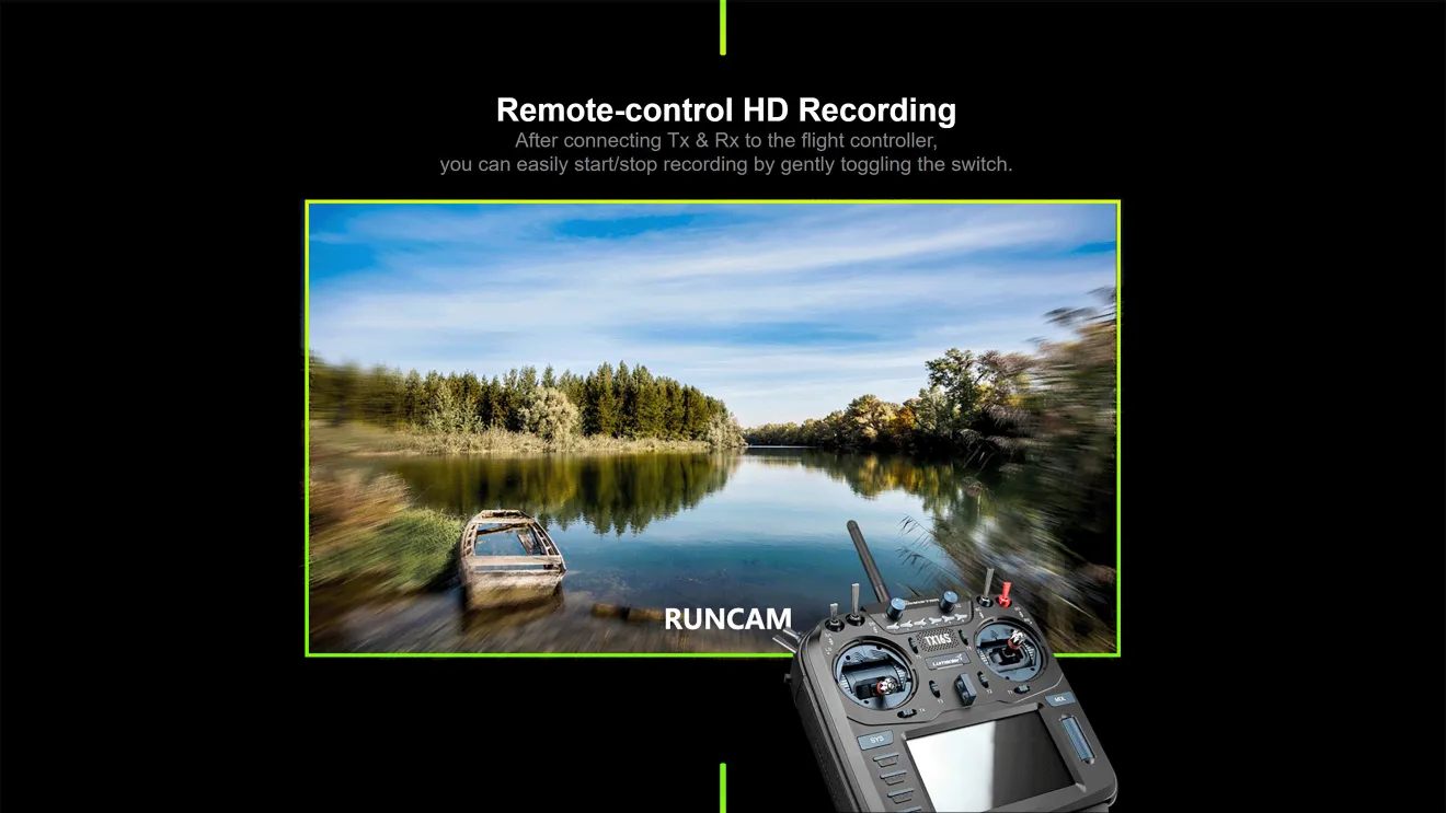 RunCam Thumb Pro remote control HD recording