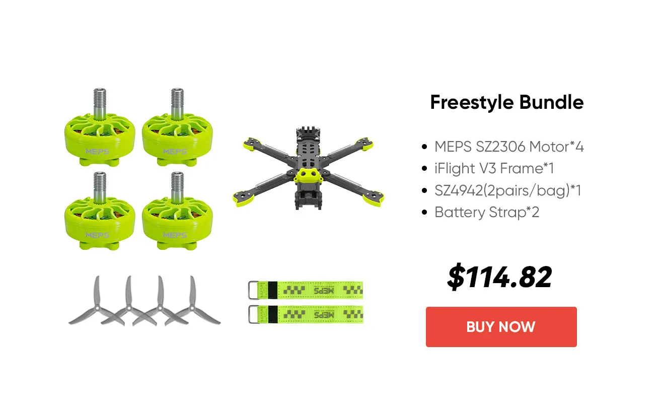Share with MEPSKING freestyle bundle 2306 motors