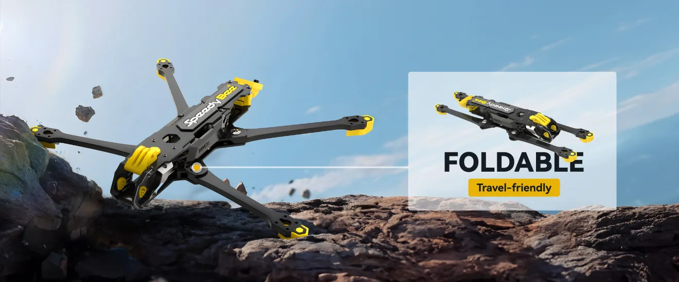 SkyVenture 8 Pro-Ultimate 8-Inch FPV Kit Frame