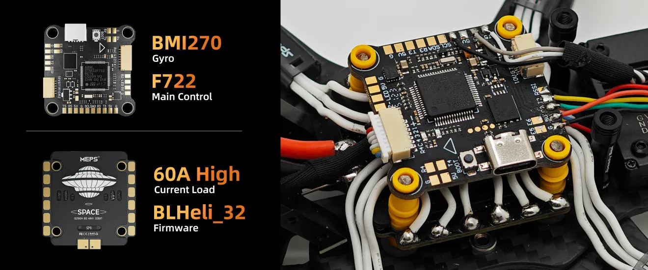 SkyVenture 8 Pro-Ultimate 8-Inch FPV Kit Stack