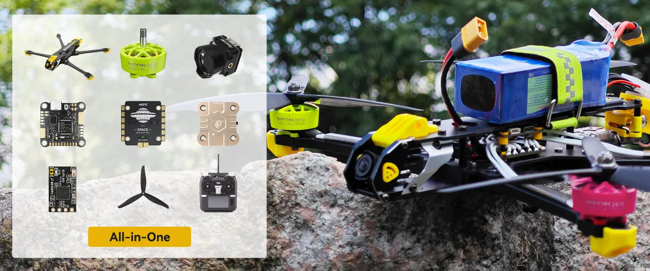 SkyVenture 8 Pro FPV Drone Kit 8-inch Long Range