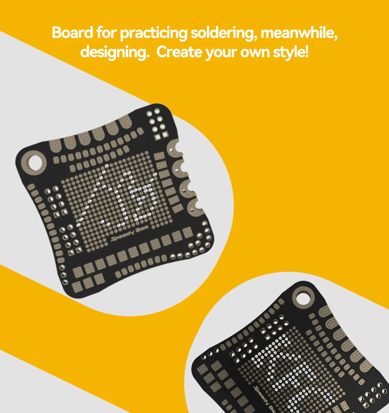 SpeedyBee 4pcs FPV Soldering Practice Board Own Style