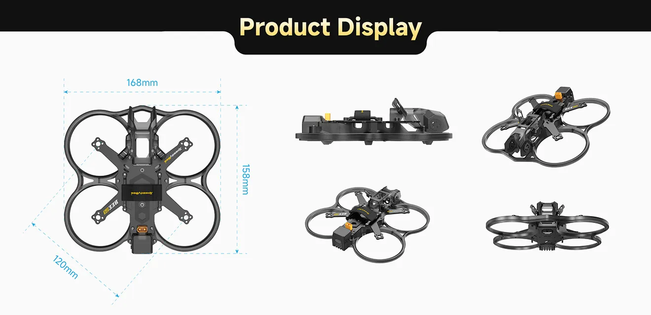 speedybee bee25 wireless tuning frame product display