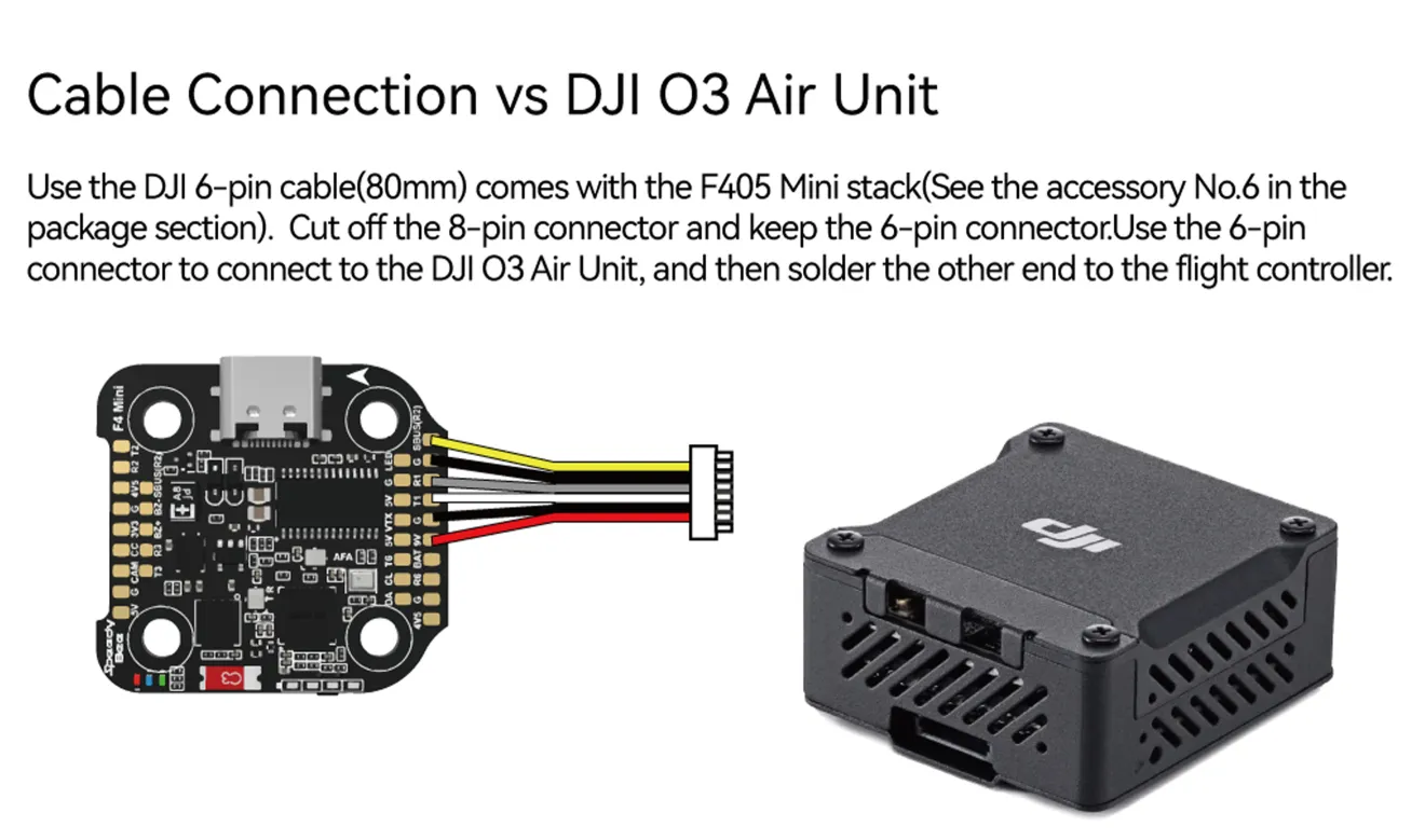 SpeedyBee F405 Mini 35A stack connect with SBUS receiver