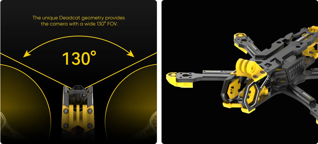 Speedybee master 5 v2 frame 130° FOV