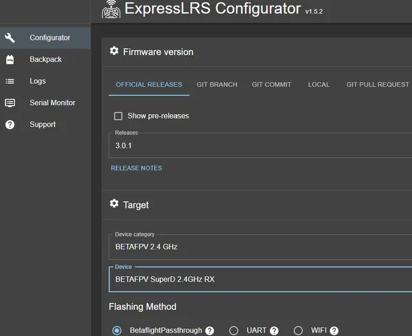 superd elrs diversity receiver