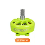 sz 2306 v2 fpv motor 1750kv green view