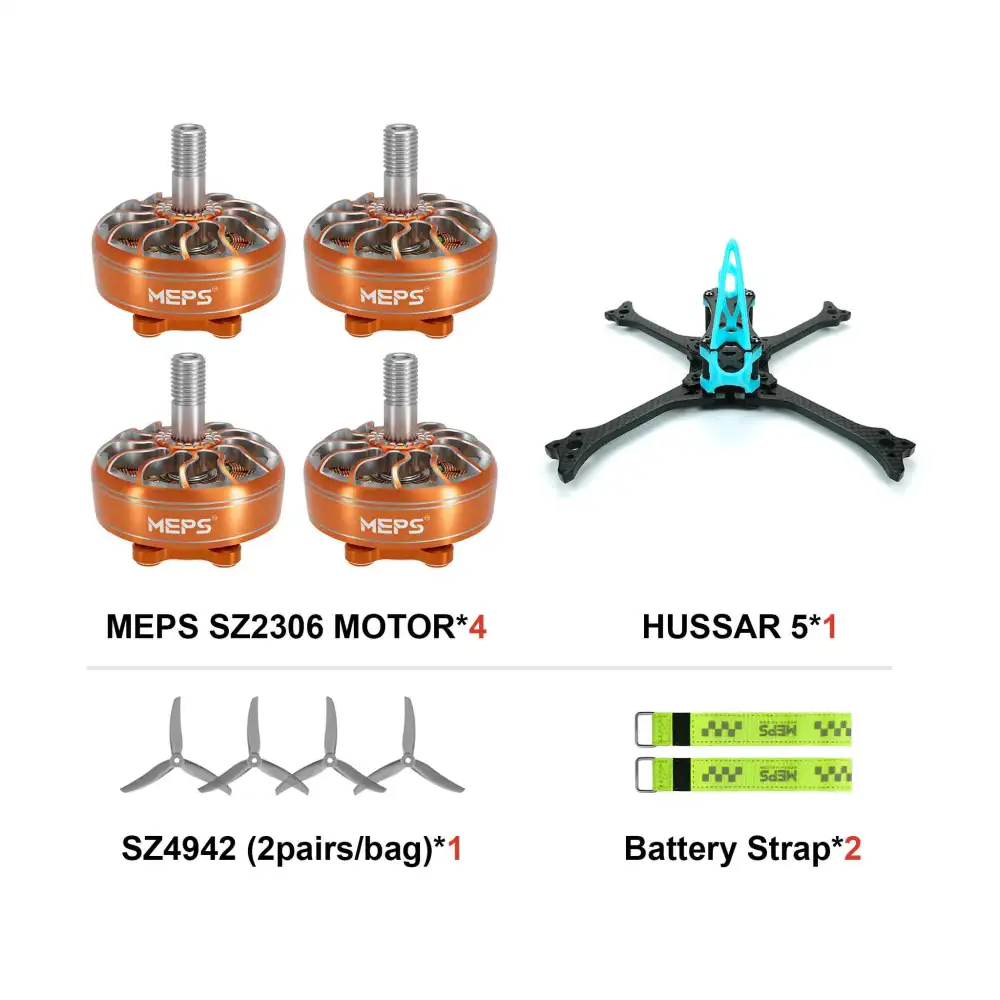 sz2306-motors-with-rushfpv-hussar-5-frame