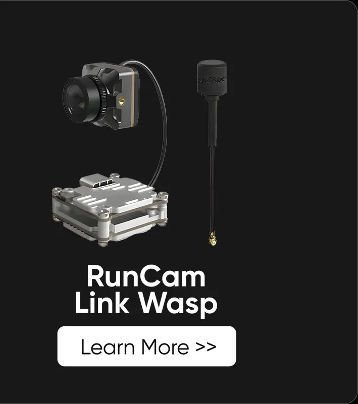 SZ2806.5 brushless motors recommended runcam link wasp