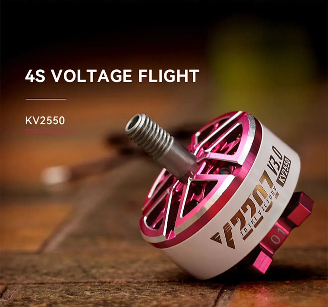T-Hobby Velox V2207 V3.0 Motor 4S Voltage Flight