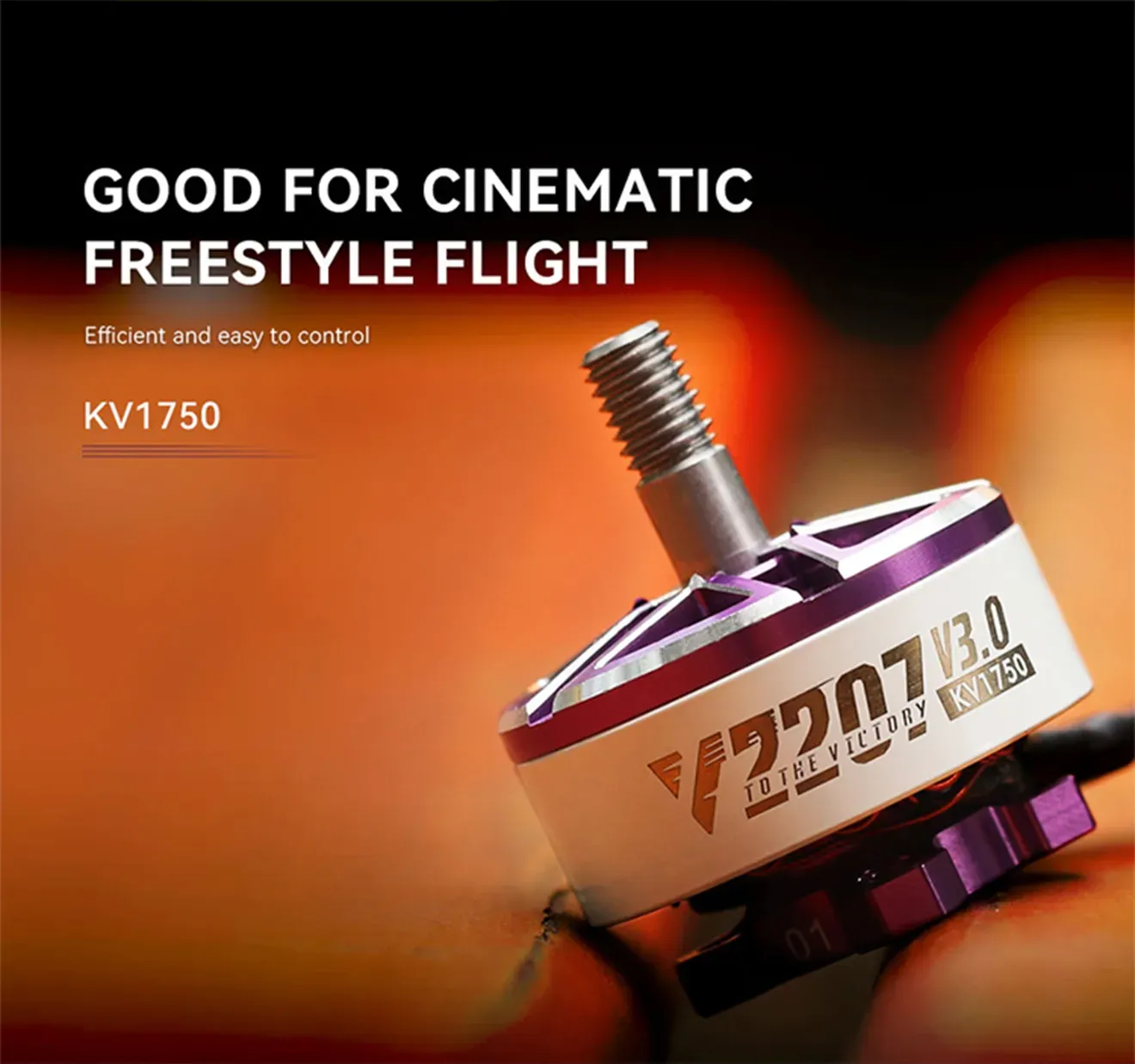T-Hobby Velox V2207 V3.0 Motor is good for cinematic