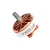 T-Hobby Velox V2306 V3.0 Motor 1500KV Front Orange