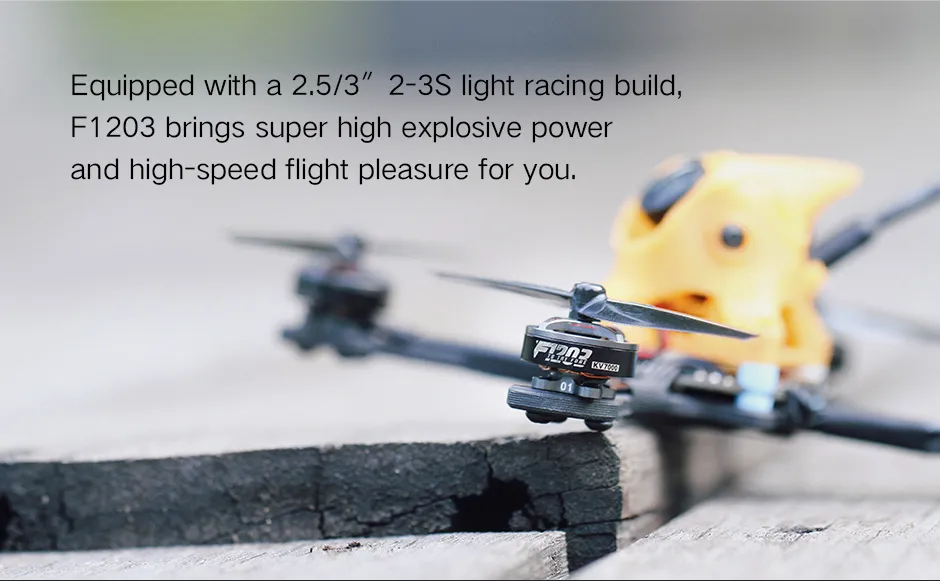 T-Motor F1203 7000KV Brushless Motor of equipped